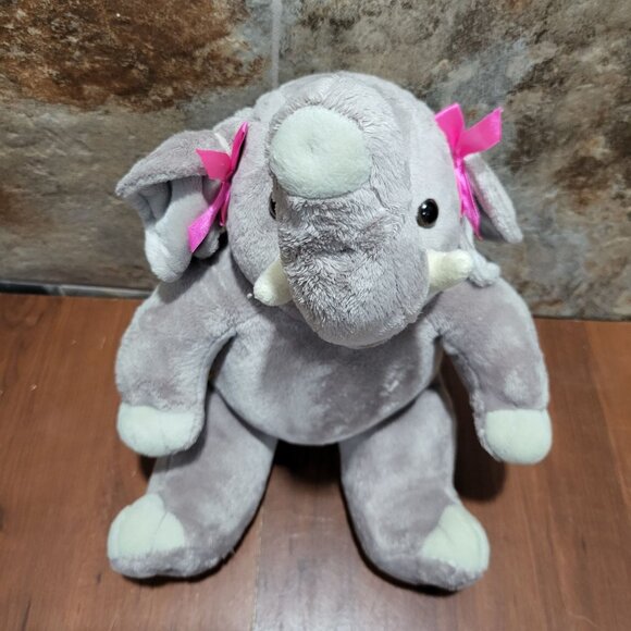 Build A Bear Workshop Elephant Plush Stuff Animal - Picture 4 of 12